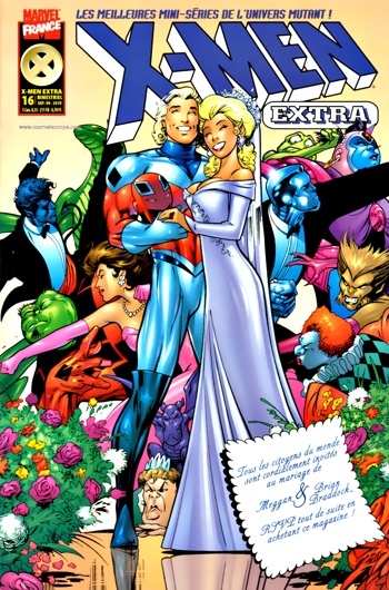 X-Men Extra nº16 - Le mariage de Meggan et Brian Braddock