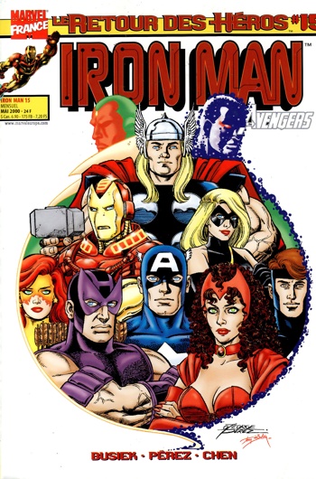 Iron-man (Vol 2) - Retour des Heros nº15 - Modle rduit