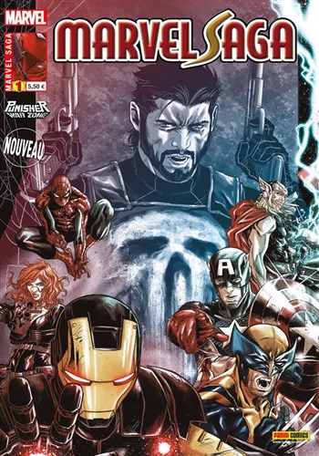 Marvel Saga (Vol 2 - 2014-2016) nº1 - Punisher war zone