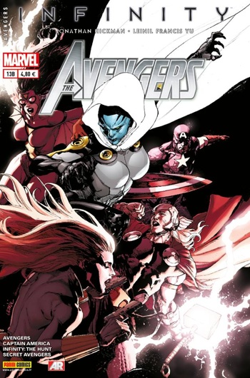 Avengers (Vol 4 - 2013-2014) nº13 - 13 - Infinity : Pour la terre - Couverture B