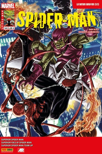 Spider-man (Vol 4 - 2013-2014) nº16 - La nation bouffon 1 sur 3 - Couverture A