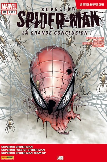 Spider-man (Vol 4 - 2013-2014) nº18 - La nation bouffon 3 sur 3 - Couverture B