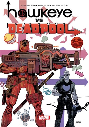 100% Marvel - Hawkeye vs Deadpool - Balles masques
