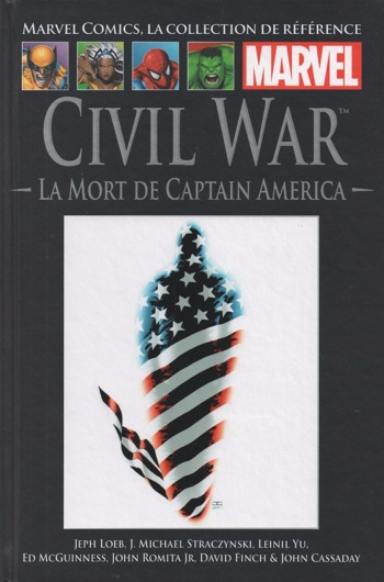 Marvel Comics - La collection de rfrence nº53 - Civil War - La mort de Captain America