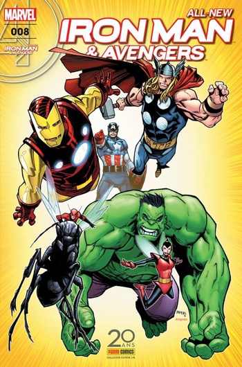All New Iron-man And Avengers - 8 - Couverture 2
