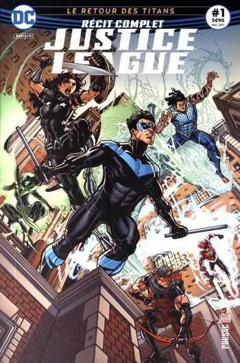 Rcit complet Justice League nº1 - Le retour des Titans