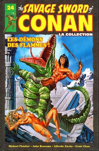 The Savage Sword of Conan - Tome 24 - Les dmons des flammes