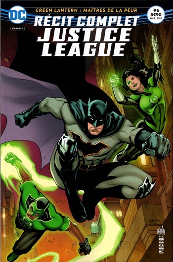 Rcit complet Justice League nº6 - Green Lantern - Matres de la peur