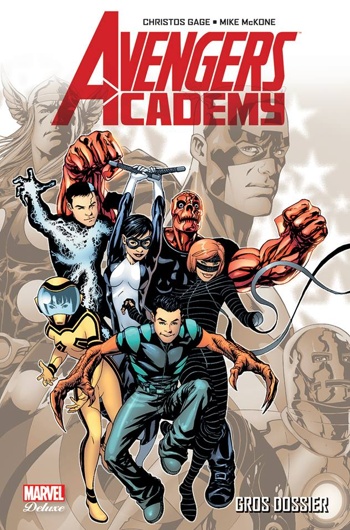 Marvel Deluxe - Avengers Academy - Tome 1 - Gros dossier