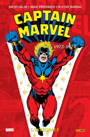 Marvel Classic - Les Intgrales - Captain Marvel - Tome 3 - Annes 1972-1974