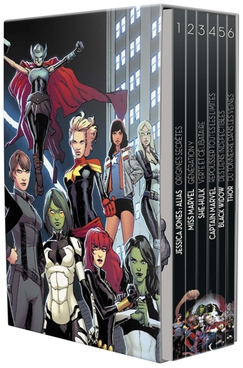 Coffret Panini Comics - Coffret Marvel Super H�roines