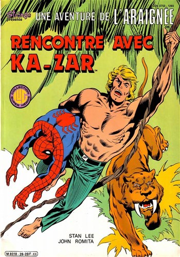 Une aventure de l'Araigne n26 - Rencontre avec Ka-Zar