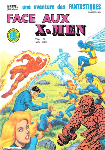 Une aventure des Fantastiques n31 - Face aux X-Men