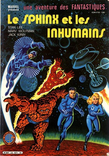 Une aventure des Fantastiques n32 - Le Sphinx et les Inhumains