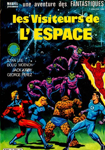 Une aventure des Fantastiques n35 - Les visiteurs de l'espace