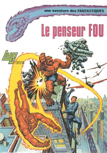 Une aventure des Fantastiques n7 - Le Penseur Fou