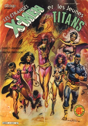 Les Etranges X-Men n5 - Les tranges X-Men et les Jeunes Titans