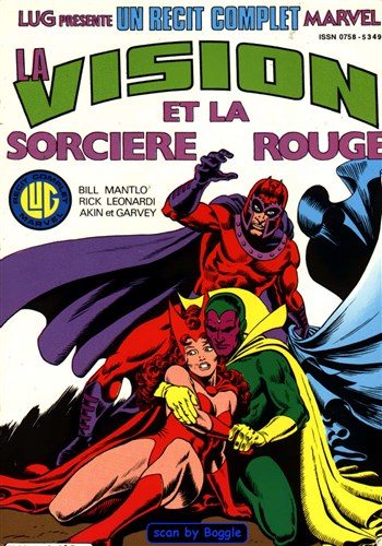 Rcits Complet Marvel n4 - La Vision et la Sorcire Rouge