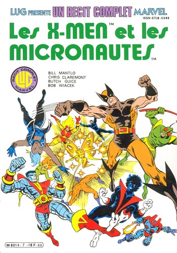 Rcits Complet Marvel n7 - Les X-Men et les Micronautes