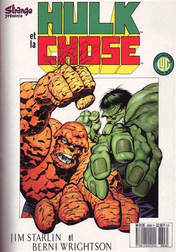 Top BD n13 - Hulk et la Chose