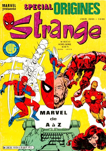 Strange Spcial Origines n193 - Strange Spcial Origines 193