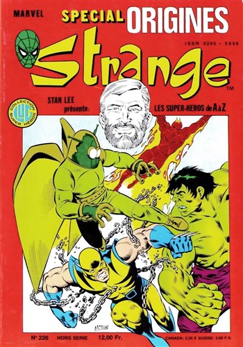 Strange Spcial Origines n226 - Strange Spcial Origines 226