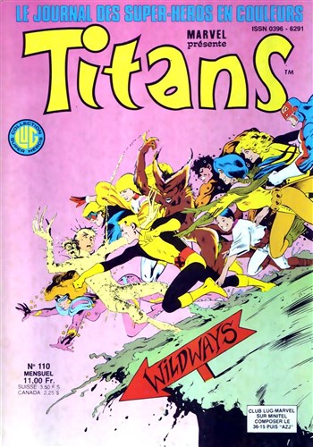 Titans n°110 - Titans 110