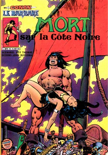 Conan le barbare - Serie 1 nº16 - Mort sur le cote noire