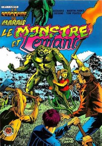 La Crature du Marais - Artima Color Dc Super Star nº1 - Le monstre et l'enfant