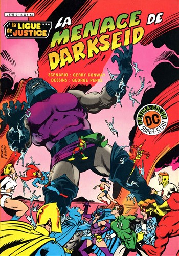 La Ligue de Justice - Serie 1 - Artima Dc Color nº2 - La menace de Darkseid