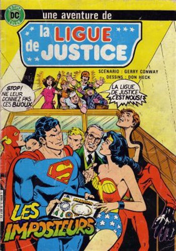 La Ligue de Justice - Serie 1 - Artima Dc Color nº3 - Les imposteurs
