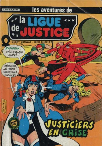 La Ligue de Justice - Serie 1 - Artima Dc Color nº5 - Justiciers en crise