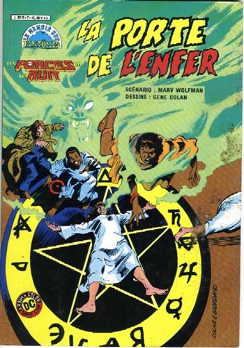 Le Manoir des Fantmes - Artima Color Dc Super Star nº7 - La porte de l'enfer