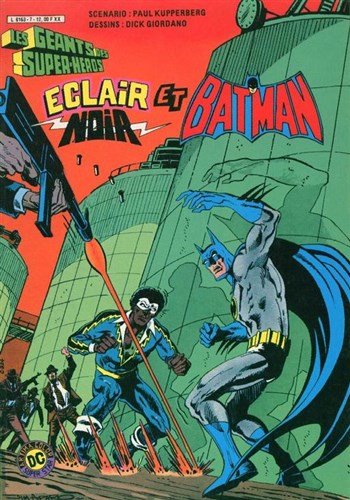 Les Gants des Super-Hros nº7 - Eclair Noir et Batman