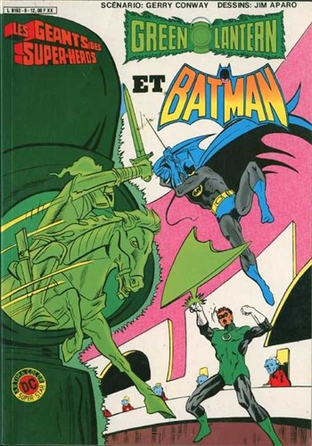 Les Gants des Super-Hros nº9 - Green Lantern et Batman
