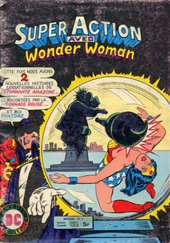 Super Action - Ardit DC Couleur nº4 - Wonder Woman a des ennuis