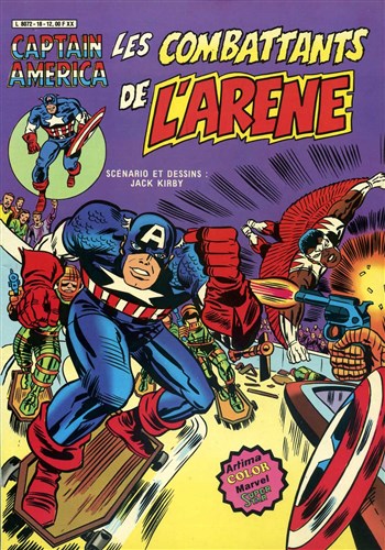 Captain America - Serie 1 nº18 - Les combattants de l'arene