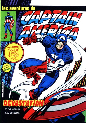 Captain America - Serie 1 nº22 - Dvastation
