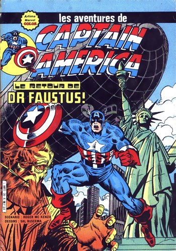 Captain America - Serie 1 nº25 - Le retour de Dr Faustus!
