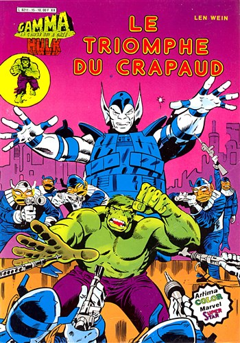 Hulk - Gamma nº15 - Le triomphe du Crapaud