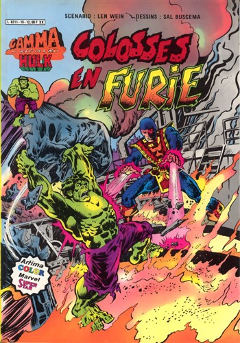 Hulk - Gamma nº19 - Colosses en furie