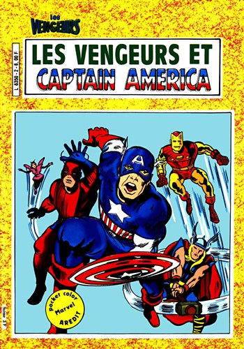 Les Vengeurs - Pocket Color nº2 - Les Vengeurs et Captain America