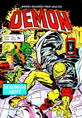 Dmon - Comics Pocket - Serie 1 nº5 - La dernire greffe