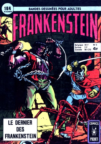Frankenshtein - Pocket NB nº3 - Le dernier des Frankenstein