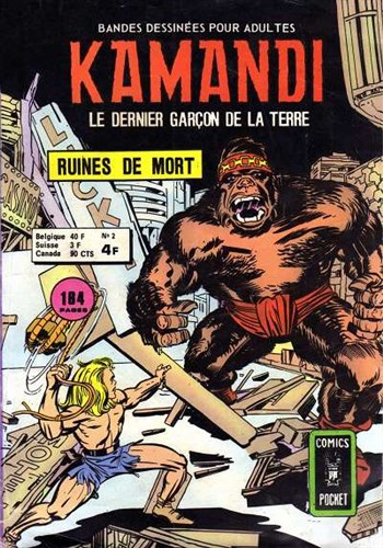 Kamandi - Comics Pocket nº2 - Ruines de mort