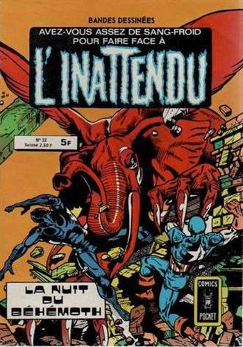 L'Inattendu - Comics Pocket nº22 - La nuit du Bhmoth
