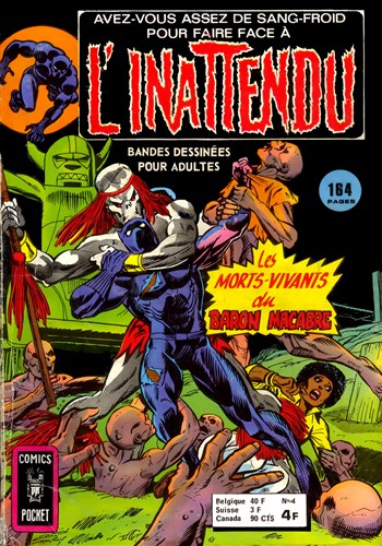L'Inattendu - Comics Pocket nº4 - Les morts-vivants du Baron Macabre