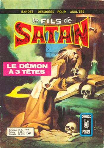 Le Fils de Satan - Comics Pocket nº8 - Le dmon  3 ttes