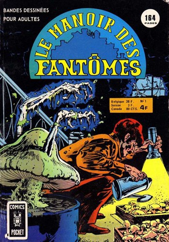 Le Manoir des Fantmes - Comics Pocket nº1 - Les abominables rcits du manoir