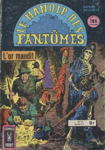 Le Manoir des Fantmes - Comics Pocket nº19 - L'or maudit